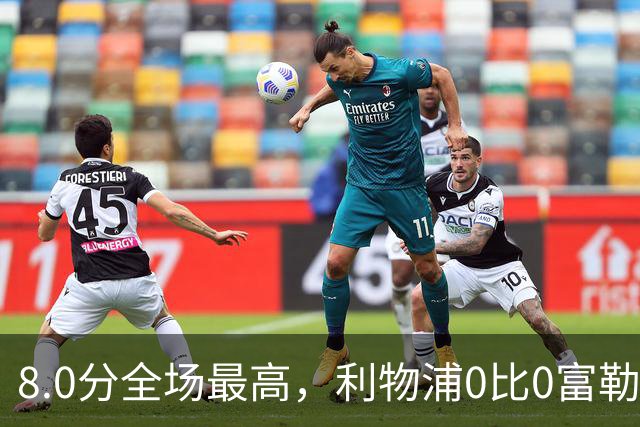 8.0分全场最高，利物浦0比0富勒姆评分出炉